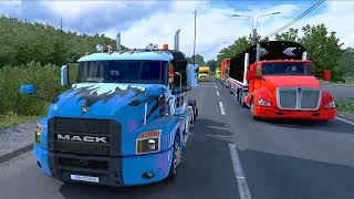 ETS2 Realistic Driving using MACK Truck