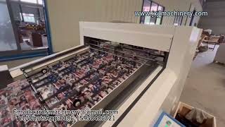 PK108-110 Automatic Film Stars Postal Cards Slitting Making Machine