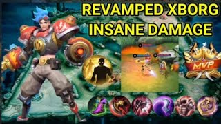 MLBB XBORG BEST BUILD GAMEPLAY INSANE DAMAGE