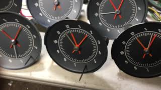 Testing a restored 1967 Impala clock