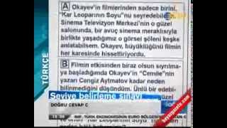 8.sınıf Lise Adaylarına sorulan SBS HAZİRAN 2013 Türkçe SORULARI ve Çözümleri videosu