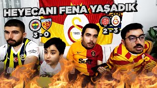 İKİ MAÇA TEK TEPKİ VİDEOSU ! GALATASARAY/FENERBAHÇE MAÇLARI TEPKİ VİDEOSU #galatasaray #fenerbahçe