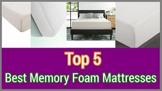 Top 5 Best Memory Foam Mattresses (12 inch, Queen)