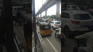 హైదరాబాద్ KPHB కాలనీ Trafick In metro station