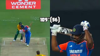 Sanju Samson Batting Today Match | Sanju Samson 3rd Century | Sanju Samson Batting 109*(56) Vs Sa