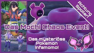 Das Mochi Chaos Event mit dem mysteriösen Infamomo -Pokemon Karmesin Purpur DLC Indigoblaue Scheibe