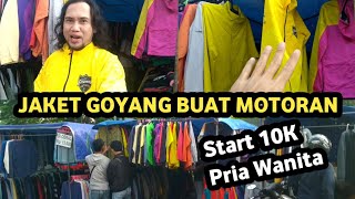 Banyak model jaket parasut baju wanita 10 ribuan thrifting surabaya