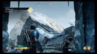 God of War: Thamus Grave Puzzle And Fight On GMGOW NG+ Tyr's Amor Set.