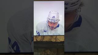 AUSTON MATTHEWS BLAST PUTS THE LEAFS ON THE BOARD #nhl #playoffs #matthew #goal # #youtubeshorts