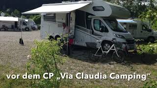 🇩🇪 Wohnmobilstellplatz Via Claudia Camperstop Lechbruck am See Bayern