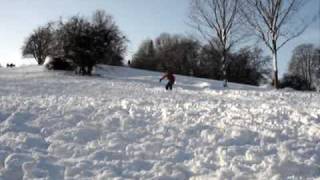 Andy Snowboard Jump