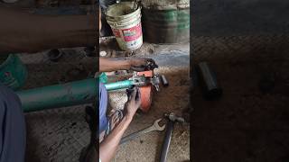 The process of installing a car's steering rod ball kit #shortvideo