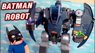 Batman Gotham City Guardian HUGE Robot Spinmaster Playset