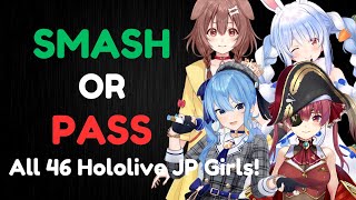 SMASH OR PASS: Hololive JP Edition