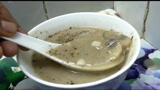 Mushroom Soup | mushroom recipies | mushroom soup without cream | creamy soup | NAMMA SAMAYAL BOOK