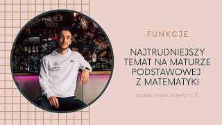 MATURZYŚCI NIENAWIDZĄ TEGO TEMATU! Zadania maturalne z funkcji - krok po kroku! Matura podstawowa