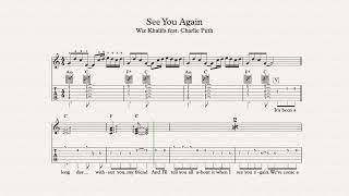 See You Again piano och gitarr