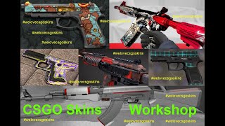 RATING NEW CSGO Skins! Reacting to CSGO Workshop Skins on Steam Nr. 34 (CS:GO)