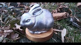 Lost Foam Easter Bunny Casting