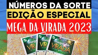 🍀 NÚMEROS DA SORTE: MEGA DA VIRADA 2023