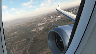 Departure out of Barcelona with the new iFLY 737 MAX | iFly 737 Max 8 | MSFS