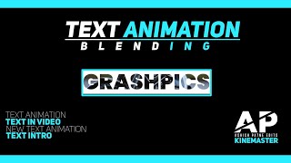 Smooth Text Animation in Kinemaster🔥Title animation