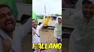 चेतावनी ! 24 Hours Challenge In Cyclone😳😱 - आंधी तूफान वीडियो #mrindianhackershorts #shorts