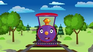 Train Song | Chug chug chug train for children| Nursery Rhymes | Kids Songs.