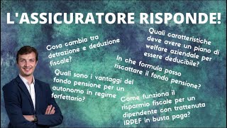 Domande e risposte 2   Il risparmio fiscale