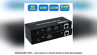 4K 120M HDMI KVM Extender 60M over RJ45 Ethernet C