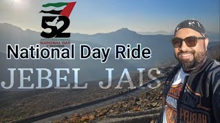 UAE NATIONAL DAY RIDE | JEBEL JAIS MOUNTAIN | UAE WINTER | HARLEY DAVIDSON