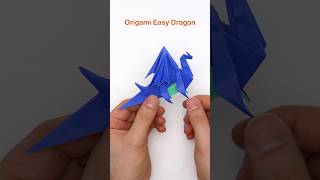 Origami Easy Dragon in a minute #shorts