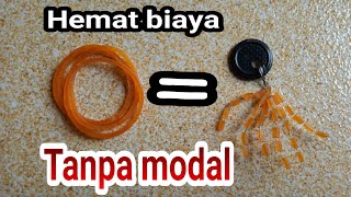 CARA MEMBUAT STOPPER PANCING DARI KARET GELANG // ANTI LONGGAR