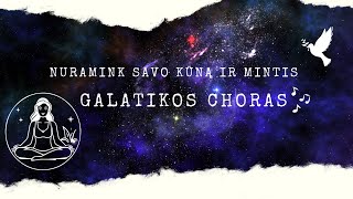 Gydanti Raminanti Atpalaiduojanti Meditacine Muzika Kūnui Ir Mintims | Galaktikos Choras 432 Hz