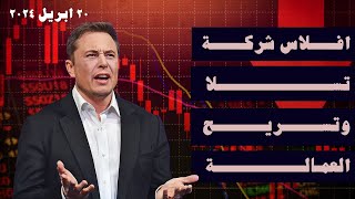 افلاس شركة تسلا وتسريح العمالة