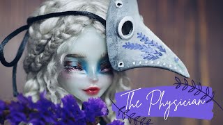 THE PHYSICIAN 🎃 Halloween doll repaint | Relaxing Creative process