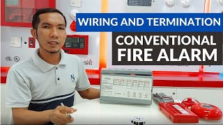 WIRING & TERMINATION OF CONVENTIONAL FIRE ALARM SYSTEM