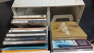 Oferta!!! Organizador con 16 cds y 1 dvd varios intérpretes Cerati Spinetta Bob Marley