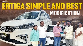 ERTIGA SIMPLE AND BEST MODIFICATION || CARZOO HYDERABAD