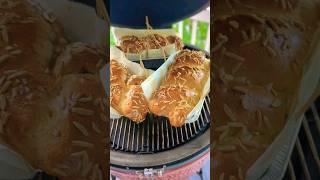 baking on the kamado joe #grilling #charcoalgrill #grillmasters #outdoorgrill #food #grillskills