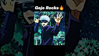 Gojo Rocks🔥 #shots #gojo #jujutsukaisen #anime #shorts #shortsviral