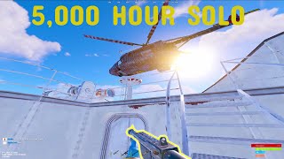 CRAZY 5,000 HOUR SOLO DOMINATES THE OCEAN - Rust Solo Survival