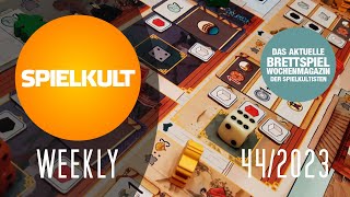 Weekly 44/2023 // Brettspiel-Reviews, Spieletreff, Vorschau