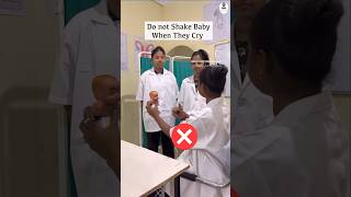 Shaking new born baby ❌ | Health Sector #Shorts #newbornbaby