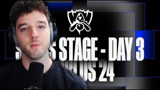 🔴WORLDS 2024 SWISS STAGE WINNERS BRACKET Den 3