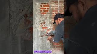 wall demolition trick #shorts