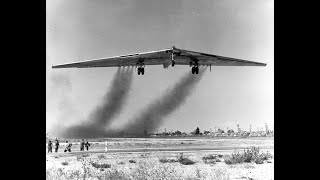 YB-49 and B-47 at an Air Show for President Truman