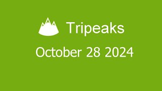 Microsoft Solitaire Collection - Tripeaks - October 28 2024 (fixed version)