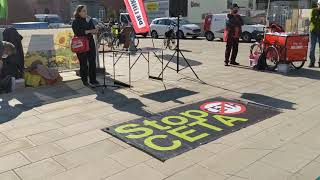 CETA Aktionstag in Karlsruhe am 2.3.2021 - Rede von Karin Binder, Die Linke Karlsruhe