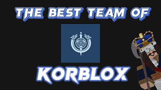 The BEST Korblox Team in Empire Clash Roblox